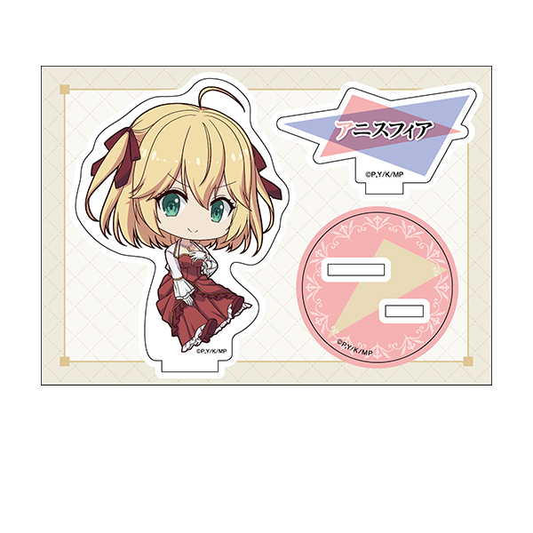 転生王女と天才令嬢の魔法革命 ぺたん娘アクリルフィギュア アニスフィア 2