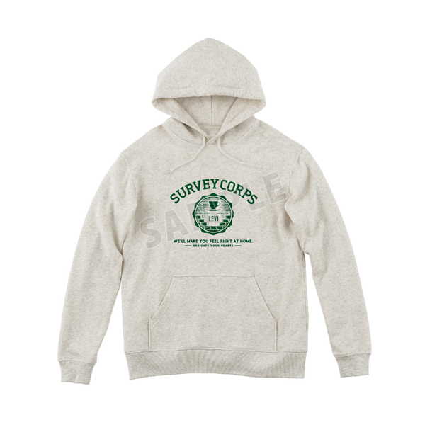 進撃の巨人 カレッジパーカー リヴァイ レディース XXLサイズ【予約 再販 3月中旬 発売予定】