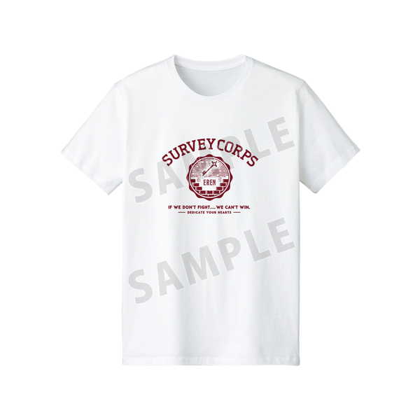 進撃の巨人 カレッジTシャツ エレン メンズ Lサイズ【予約 再販 3月中旬 発売予定】