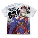Fate/Grand Order フルグラフィックTシャツ セイバー/宮本武蔵 WHITE-M【予約 再販 8月上旬 発売予定】(3)