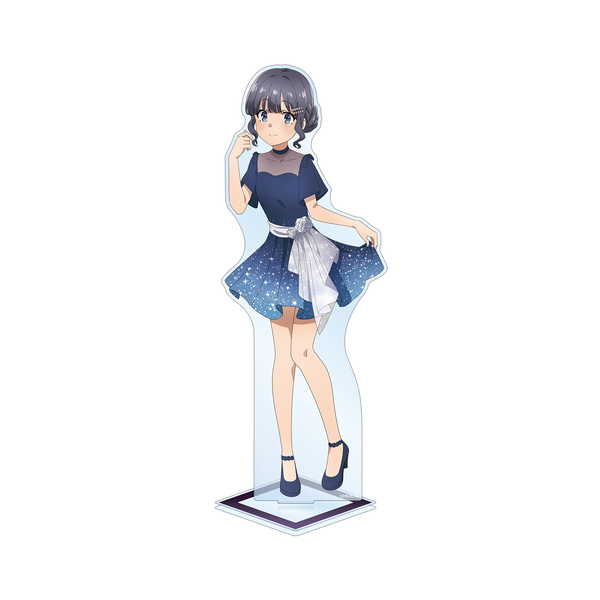 青春ブタ野郎はおでかけシスターの夢を見ない 特大アクリルスタンド 描き下ろしイラスト 牧之原翔子 星空ドレスver.【予約 再販 7月中旬 発売予定】