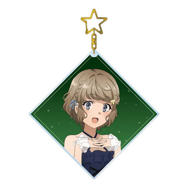 青春ブタ野郎はおでかけシスターの夢を見ない BIGアクリルキーホルダー 描き下ろしイラスト 古賀朋絵 星空ドレスver.【予約 再販 7月中旬 発売予定】