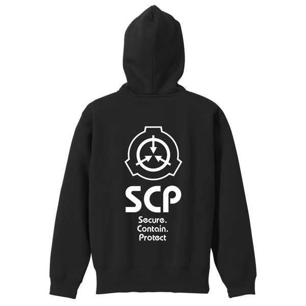 SCP財団 ジップパーカー SCP財団 BLACK-S【予約 再販 5月下旬 発売予定】