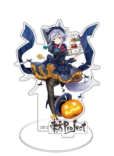 東方Project アクリルフィギュア ハロウィン 十六夜咲夜 illust:なつめえり