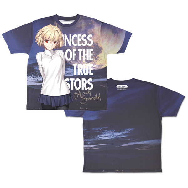 ＜商品名＞月姫 -A piece of blue glass moon- 両面フルグラフィックTシャツ アルクェイド・ブリュンスタッド 月夜のアルクェイドVer. L＜商品内容＞「月姫 -A piece of blue glass moon...
