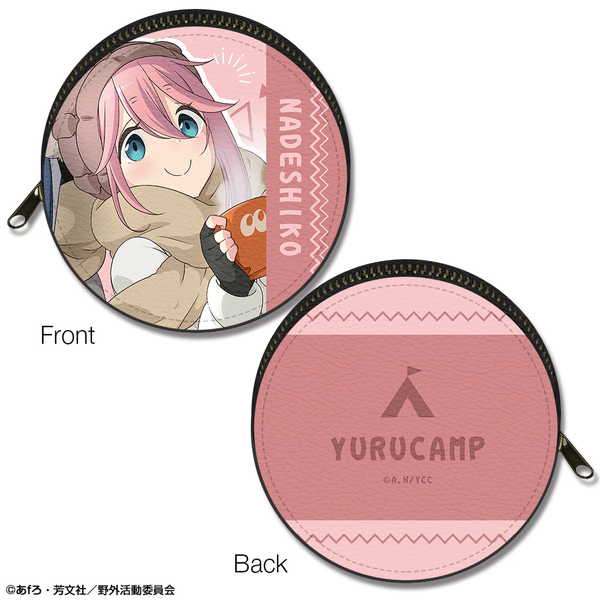 ゆるキャン△ まるっとレザーケース Ver.4 デザイン01 各務原なでしこ A【予約 再販 5月中旬 発売予定】