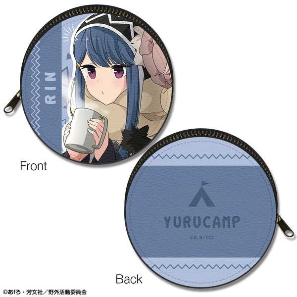 ゆるキャン△ まるっとレザーケース Ver.4 デザイン02 志摩リン【予約 再販 5月中旬 発売予定】