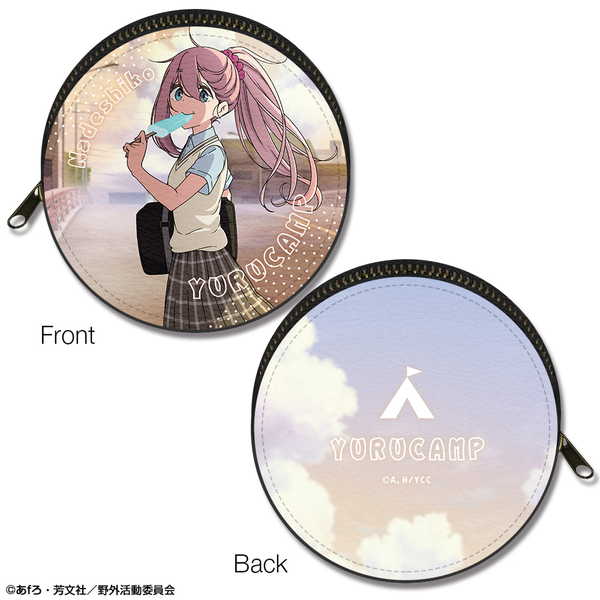 ゆるキャン△ まるっとレザーケース Ver.4 デザイン03 各務原なでしこ B【予約 再販 5月中旬 発売予定】