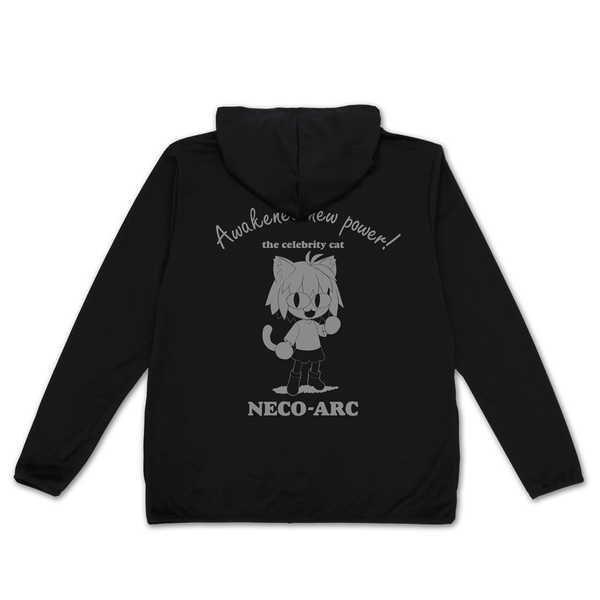 Anime Goods - 月姫 -A piece of blue glass moon- 薄手ドライパーカー ネコアルク BLACK-M【予約 再販 7月下旬 発売予定】
