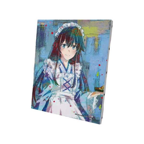 역시 나의 청춘 러브 쌀은 잘못되어있다. 완 grunge CANVAS 캔버스 보드 신작 유키노시타 유키노 일본식 메이드복 ver.[예약 재판매 8월 하순 발매 예정]