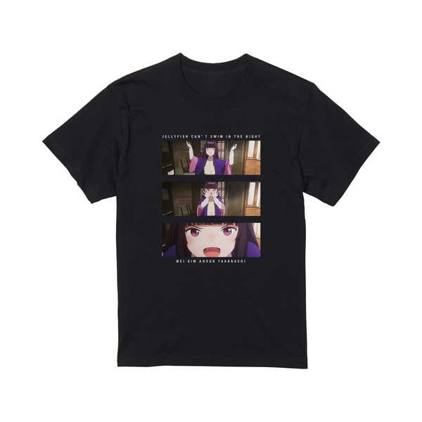 夜のクラゲは泳げない 場面写Tシャツ 高梨・キム・アヌーク・めい レディース Mサイズ【予約 再販 3月上旬 発売予定】