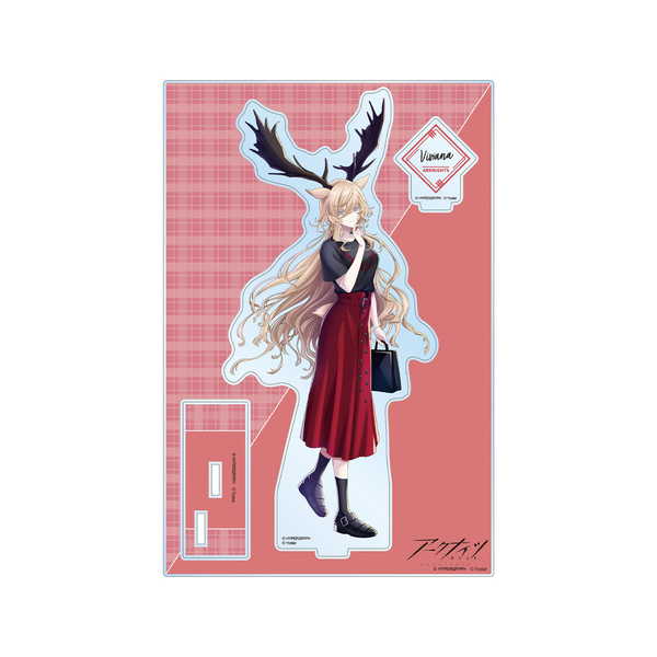 アークナイツ パーツ付きBIGアクリルスタンド 描き起こしイラスト ヴィヴィアナ ショッピングver.