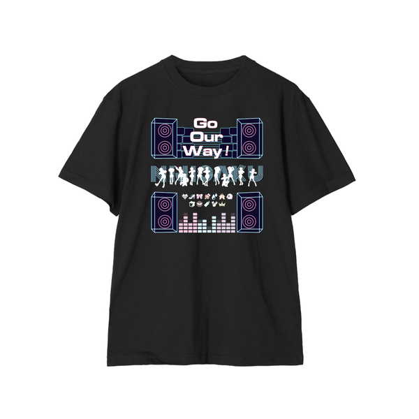 러브라이브! 니지가사키 학원 스쿨 아이돌 동호회 NEXT SKY T셔츠 Go Our Way! 남성 XXXL 사이즈 [예약 재판매 9월 중순 발매 예정]