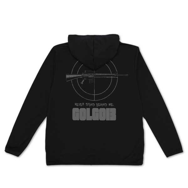 ゴルゴ13 薄手ドライパーカー M16 BLACK-M【予約 再販 4月中旬 発売予定】