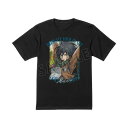 進撃の巨人 grunge CANVAS Tシャツ ミカサ メンズ XLサイズ【予約 再販 11月上旬 発売予定】