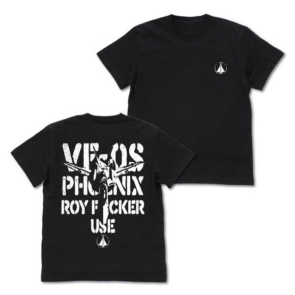 マクロスゼロ Tシャツ VF-0S フェニックス BLACK-XL【