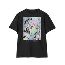 魔法少女リリカルなのはシリーズ ホログラムTシャツ 描き下ろし 八神はやて 吹奏楽ver. メンズ Sサイズ【予約 再販 10月上旬 発売予定】