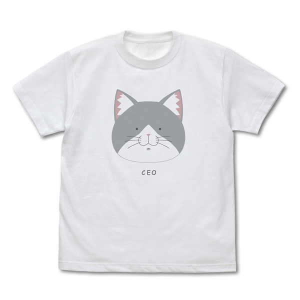Anime Goods - ラーメン赤猫 Tシャツ 佐々木の「CEO」 WHITE-XL【予約 再販 7月上旬 発売予定】