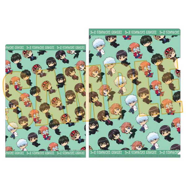 3年Z組銀八先生 ぷかっしゅクリアファイル B