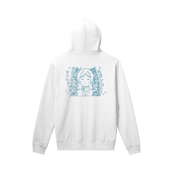 葬送のフリーレン バックプリントパーカー 縦ロールになっちゃった… メンズ XLサイズ【予約 再販 2月下旬 発売予定】