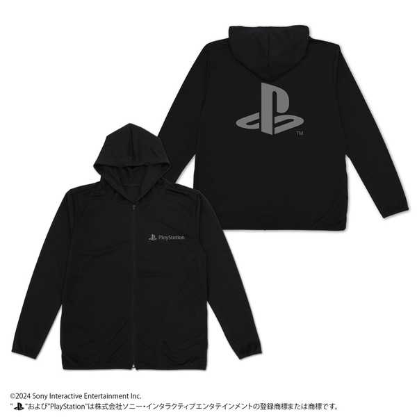 プレイステーション 薄手ドライパーカー for PlayStation BLACK-XL【予約 再販 7月下旬 発売予定】