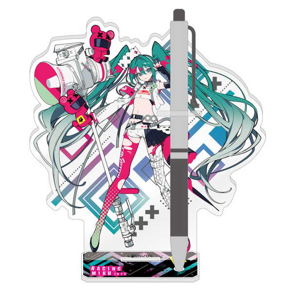 初音ミク GTプロジェクト 2025Ver. アクリルペンスタンド【予約 再販 5月未定 発売予定】