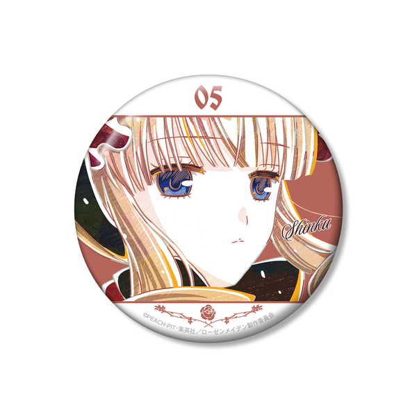 로젠 메이든 Ani-Art 100mm 캔 배지 진홍 [예약 재판매 9 월 초순 발매 예정]