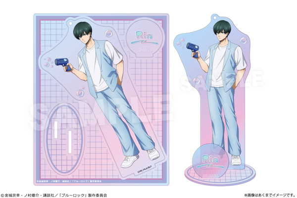 ブルーロック オーロラアクリルフィギュア Ver. Soap bubbles 02 糸師凛