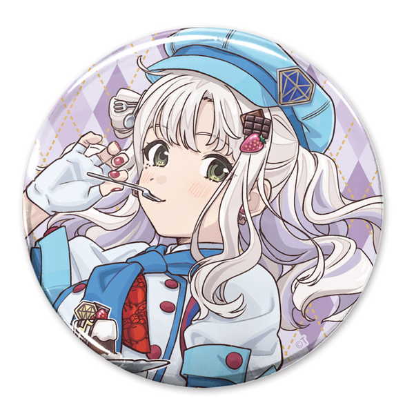 Anime Goods - ガールズバンドクライ 65mm缶バッジ 描き下ろし アイ パティシエVer.【予約 再販 7月下旬 発売予定】