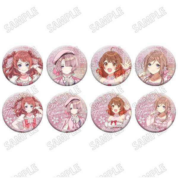 学園アイドルマスター 描き下ろし缶バッジコレクション 【サクライロver.】 1BOX【予約 再販 8月下旬 発売予定】