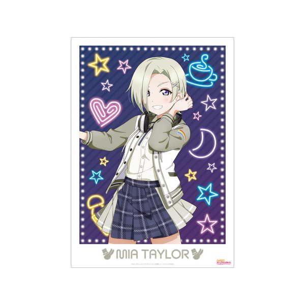Hobbies - ラブライブ！虹ヶ咲学園スクールアイドル同好会 A3マット加工ポスター 描き下ろし ミア・テイラー ミラクル STAY TUNE！【予約 再販 9月中旬 発売予定】