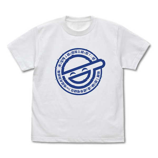 攻殻機動隊 STAND ALONE COMPLEX Tシャツ 笑い男アイコン WHITE-M【予約 再販 7月下旬 発売予定】