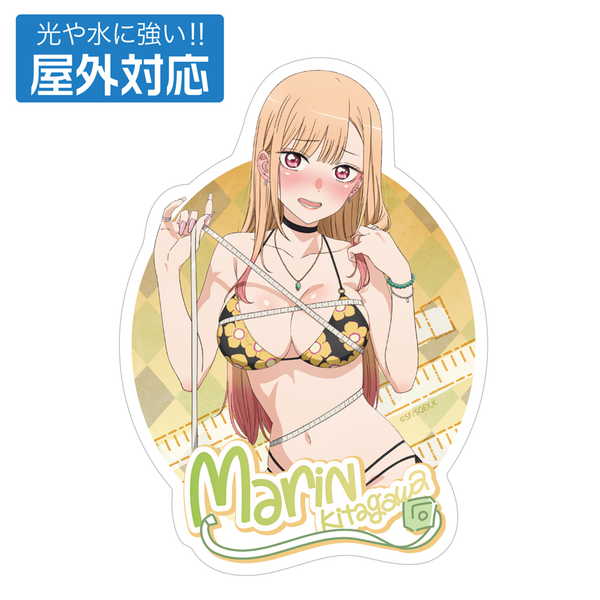 その着せ替え人形は恋をする 屋外対応ステッカー 描き下ろし 喜多川海夢 ドキドキの採寸Ver.【予約 再販 6月下旬 発売予定】