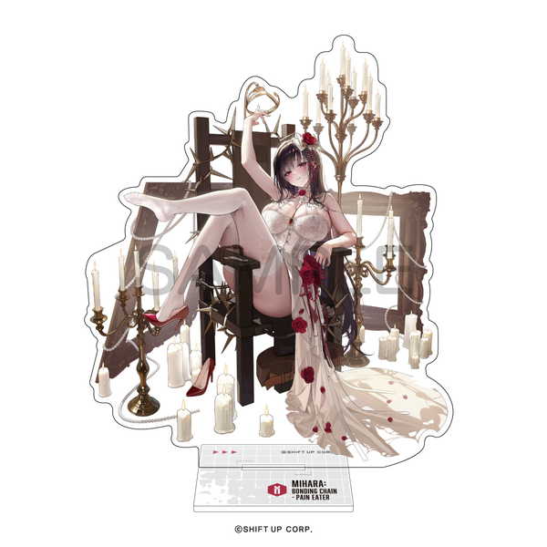 승리의 여신: NIKKE 아크릴 스탠드 미하라: 본딩 체인 - 페인 이터