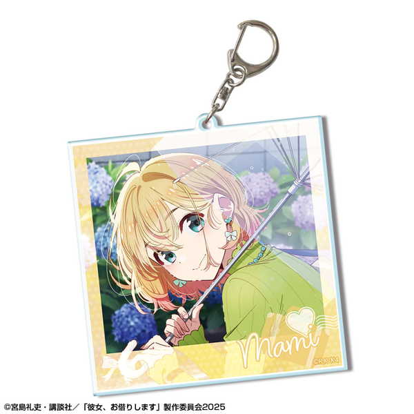 彼女、お借りします ビッグアクリルキーホルダー Ver.3 デザイン07 七海麻美 B【予約 再販 4月中旬 発売予定】