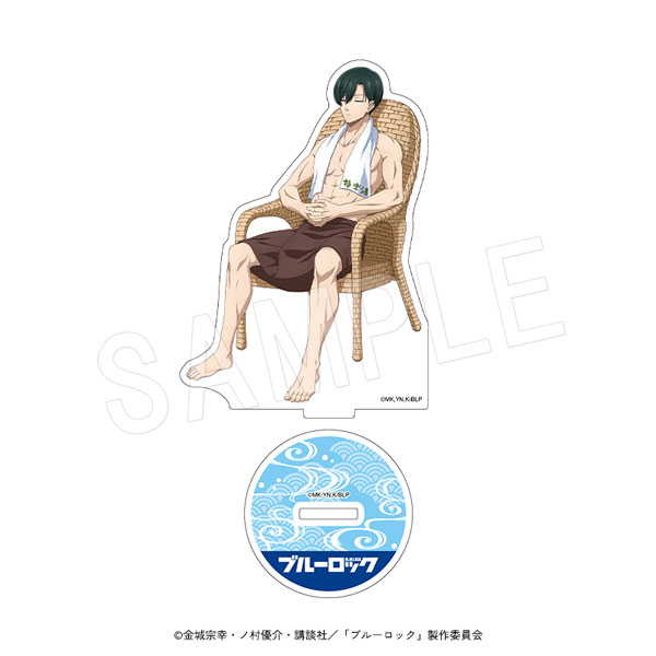 ブルーロック アクリルフィギュアスタンド お風呂ver. 糸師凛