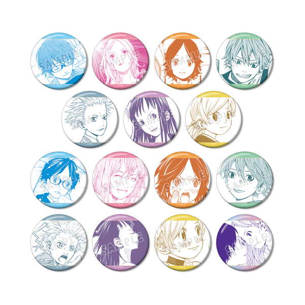 四月は君の嘘 トレーディング漫画コマ缶バッジ 1BOX【予約 再販 7月下旬 発売予定】