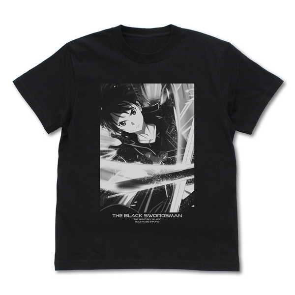 ソードアート・オンライン Tシャツ 《二刀流》キリト BLACK-M【予約 再販 6月下旬 発売予定】