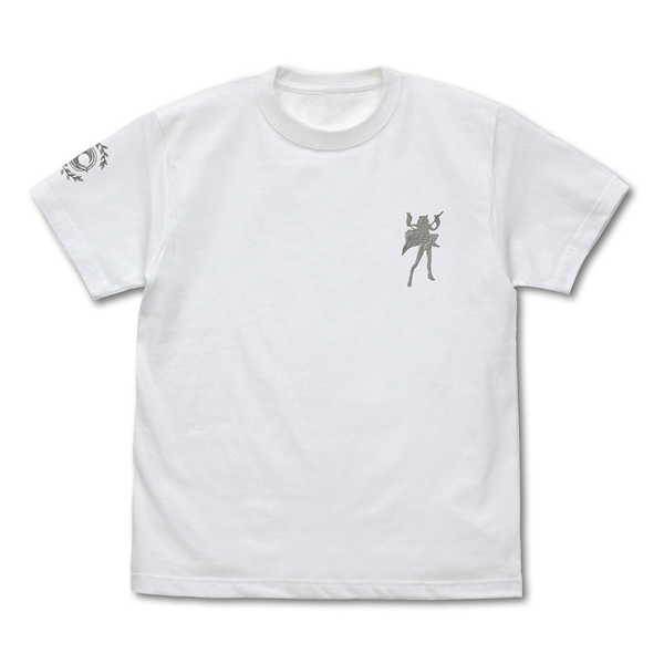 Fate/Grand Order ワンポイント刺繍Tシャツ セイバー/沖田総司 WHITE-S【予約 再販 5月中旬 発売予定】