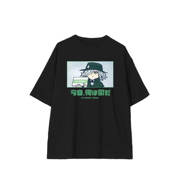 藤丸立香はわからない BIGシルエットTシャツ 巌窟王 エドモン・ダンテス 「今日、俺は暇だ」 ユニセックス Lサイズ【予約 再販 4月上旬 発売予定】