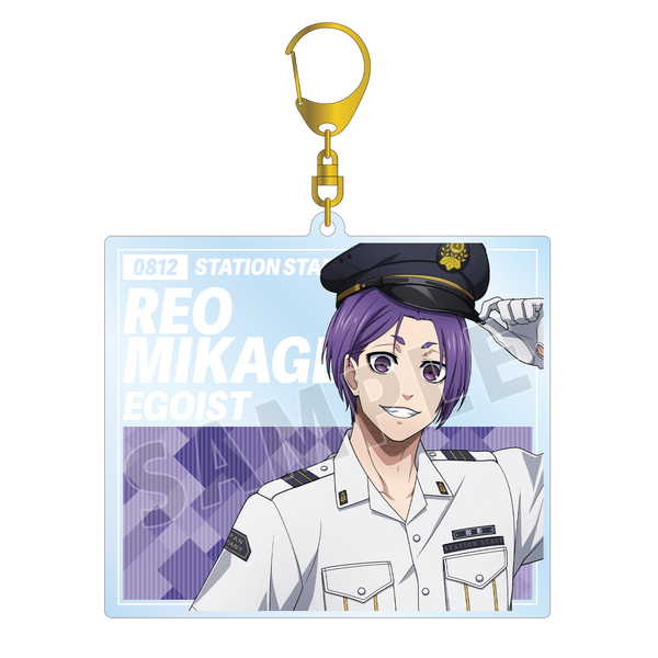 ＜商品名＞ブルーロック BIGアクリルキーホルダー 描き下ろし 御影玲王 駅員ver.＜商品内容＞TVアニメ「ブルーロック」×「推し旅／JR東海」のコラボレーションアイテム『描き下ろし 御影 玲王 駅員ver. BIGアクリルキーホルダー』...