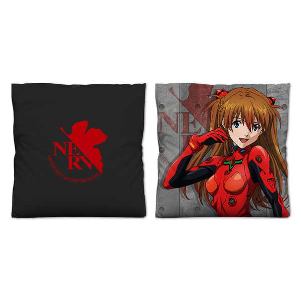 EVANGELION 両面プリントクッションカバー 式波・アスカ・ラングレー【予約 12/下 発売予定】