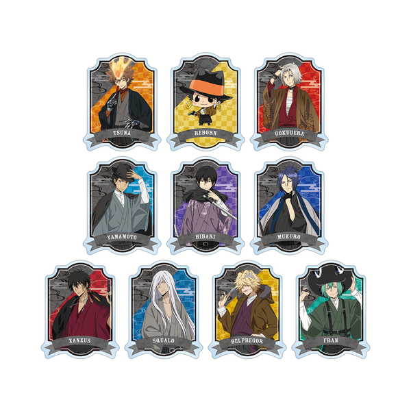 家庭教師ヒットマン REBORN！ トレーディングアクリルバッジ 描き下ろし 和洋折衷ver. 1BOX【予約 01/下 発売予定】