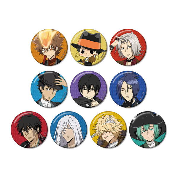 家庭教師ヒットマン REBORN！ トレーディンググリッター缶バッジ 描き下ろし 和洋折衷ver. 1BOX【予約 01/下 発売予定】