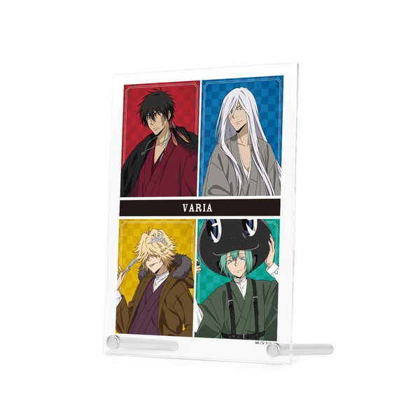 家庭教師ヒットマン REBORN！ A5アクリルパネル 描き下ろし ヴァリアー 和洋折衷ver.【予約 01/下 発売予定】