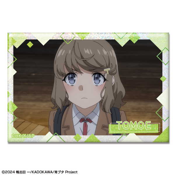 青春ブタ野郎はサンタクロースの夢を見ない ホログラム缶バッジ デザイン12 古賀朋絵【予約 再販 3月下旬 発売予定】