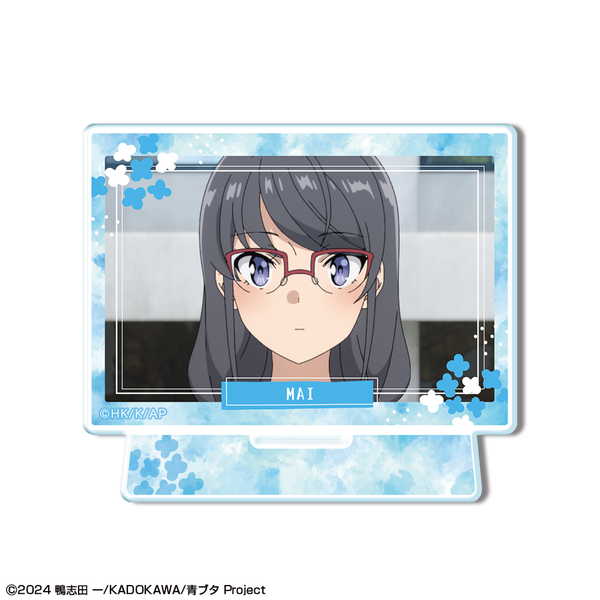 青春ブタ野郎はサンタクロースの夢を見ない ミニアクリルスタンド デザイン03 桜島麻衣 C【予約 再販 3月下旬 発売予定】