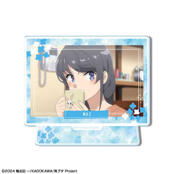 青春ブタ野郎はサンタクロースの夢を見ない ミニアクリルスタンド デザイン04 桜島麻衣 D【予約 再販 3月下旬 発売予定】