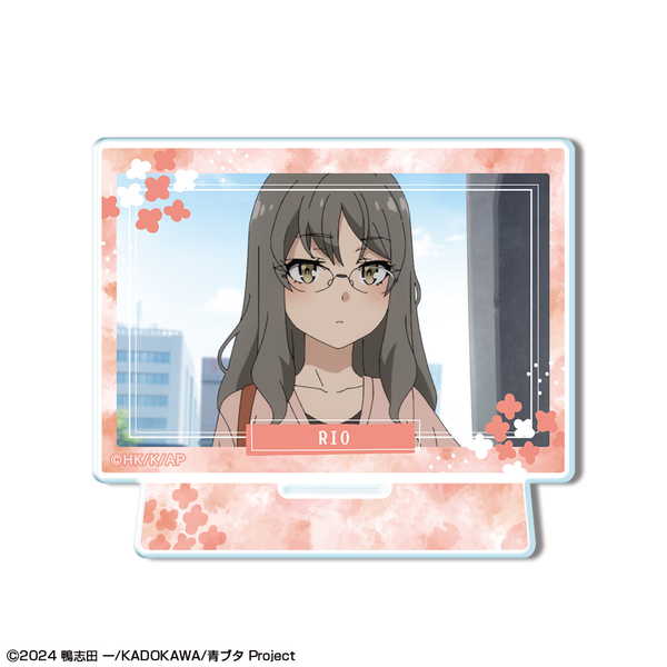 青春ブタ野郎はサンタクロースの夢を見ない ミニアクリルスタンド デザイン10 双葉理央【予約 再販 3月下旬 発売予定】