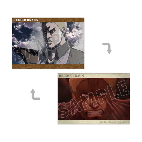 進撃の巨人場面写A5イラストカード...